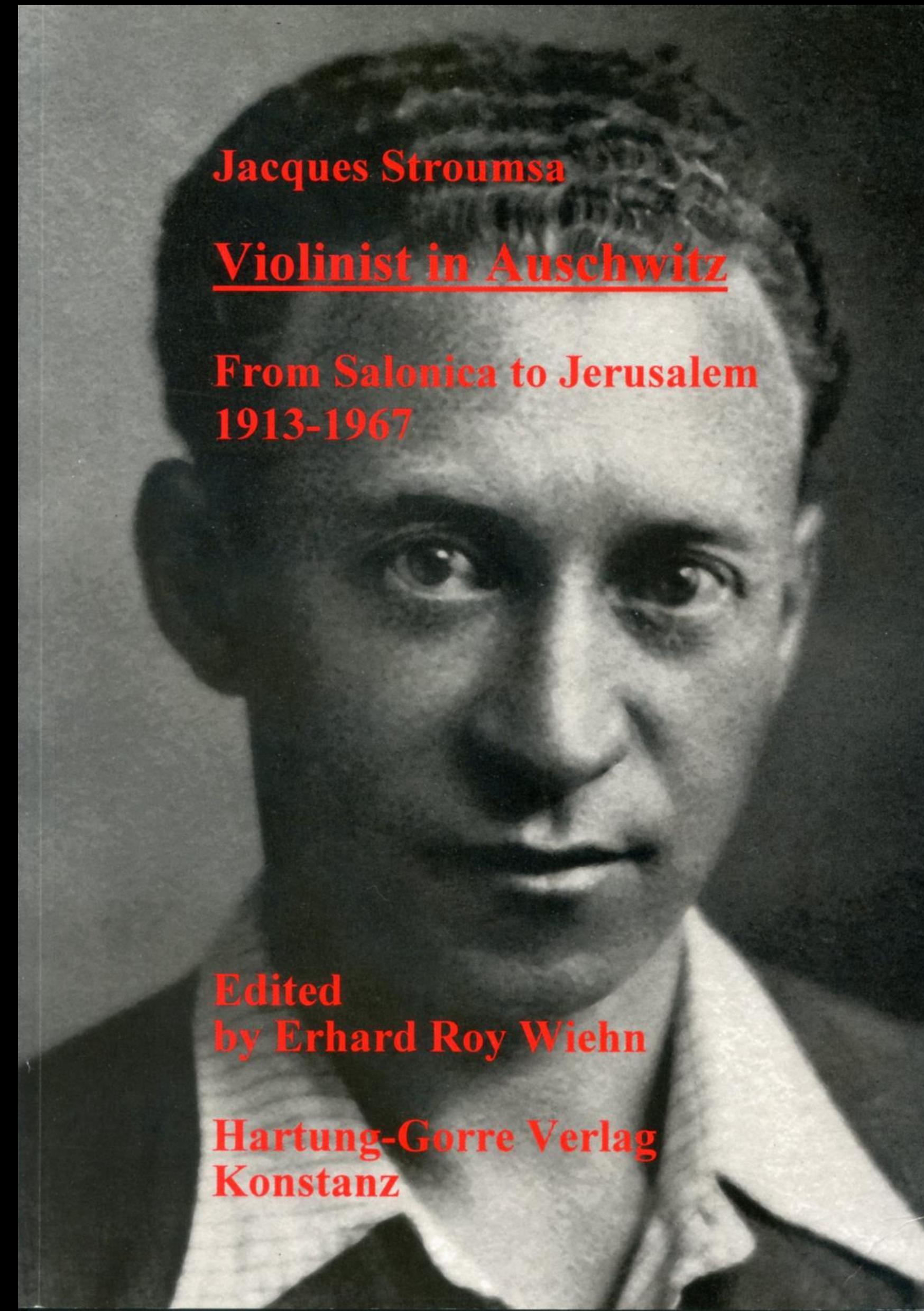 Vorderes Coverbild Violinist in Auschwitz