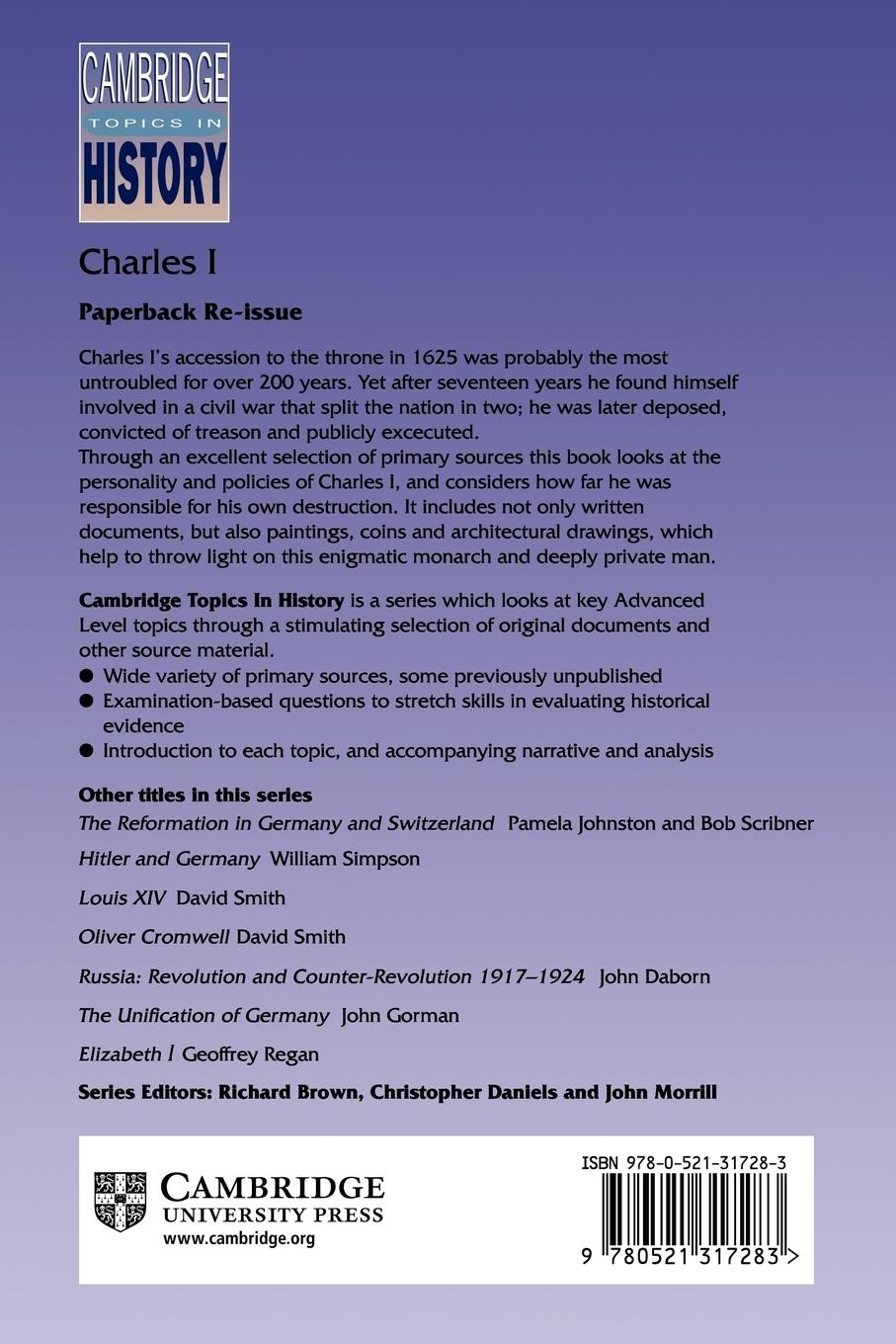 Rückseitencover Charles I