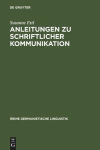 Vorderes Coverbild Anleitungen zu schriftlicher Kommunikation