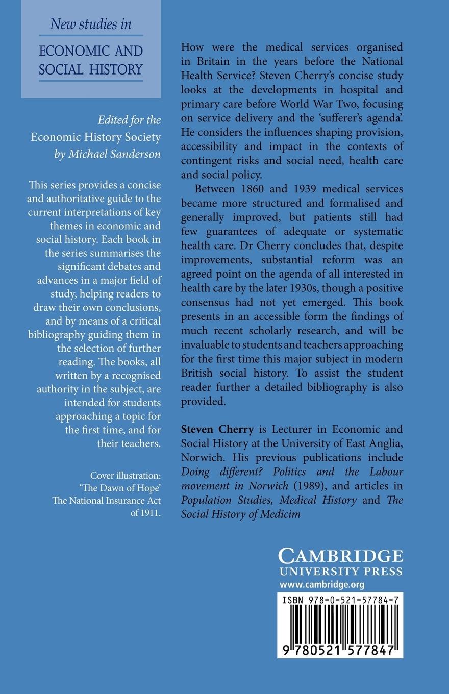 Rückseitencover Medical Services and the Hospital in Britain, 1860 1939