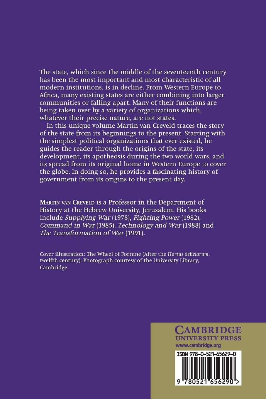 Rückseitencover The Rise and Decline of the State