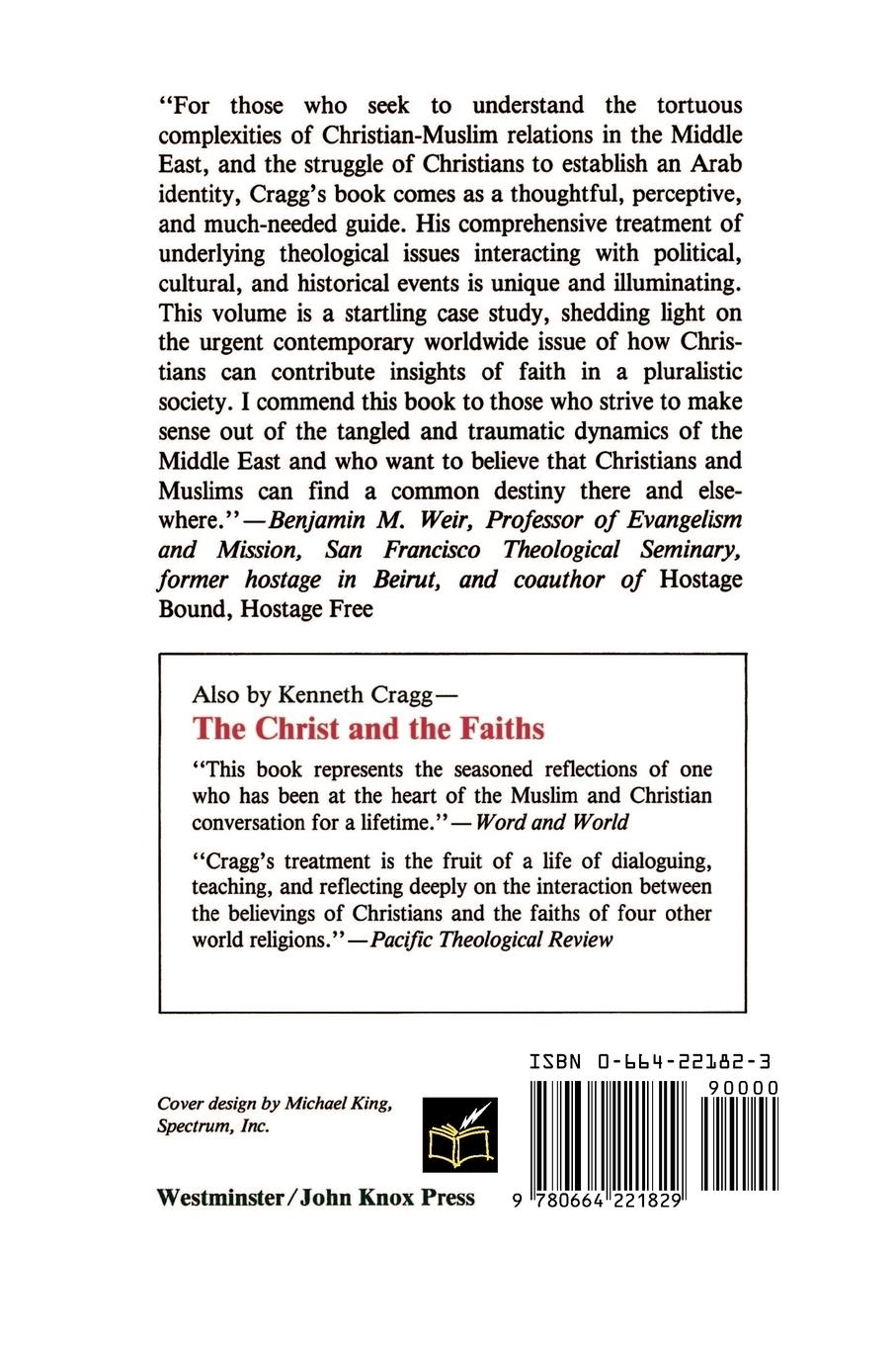 Rückseitencover The Arab Christian