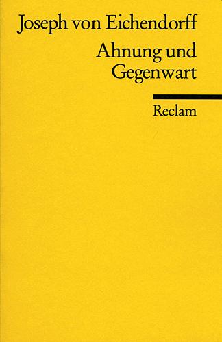 Vorderes Coverbild Ahnung und Gegenwart