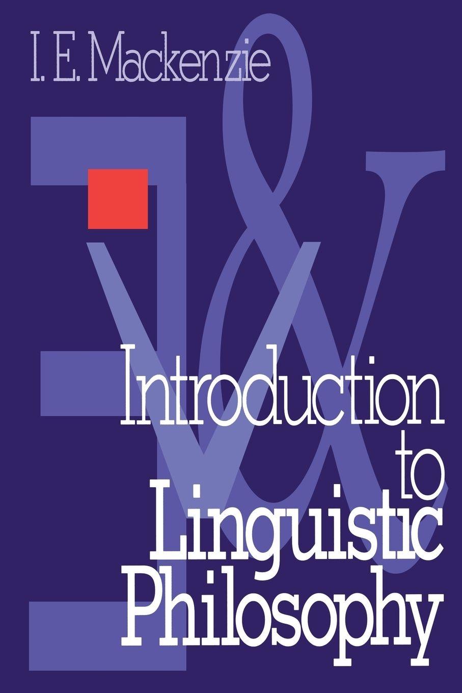 Vorderes Coverbild Introduction to Linguistic Philosophy