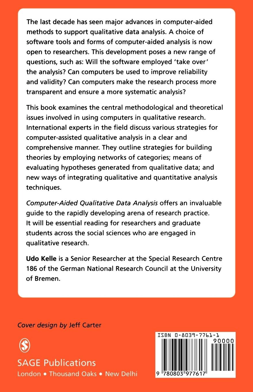 Rückseitencover Computer-Aided Qualitative Data Analysis