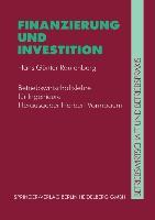 Vorderes Coverbild Finanzierung und Investition