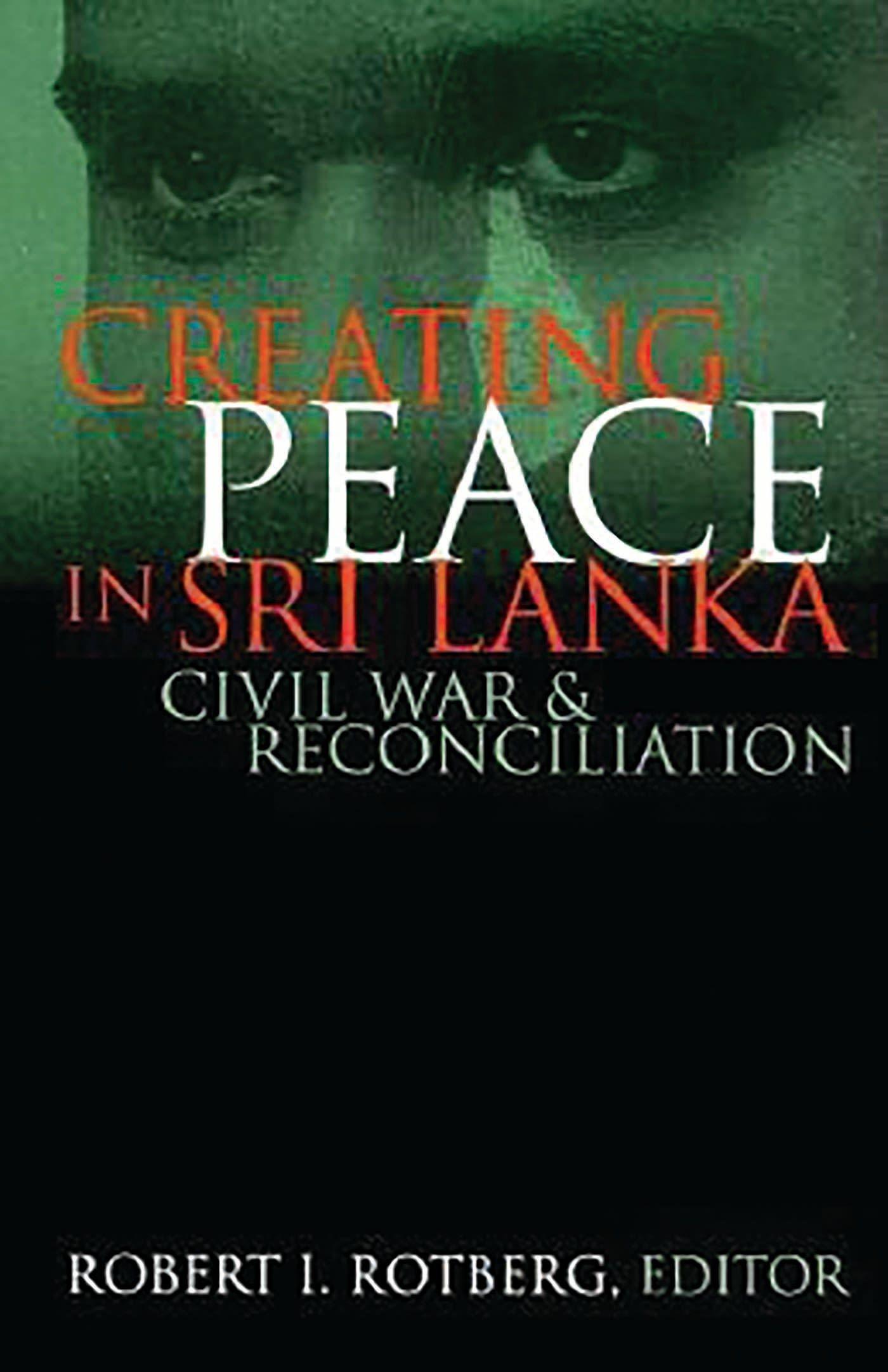 Vorderes Coverbild Creating Peace in Sri Lanka