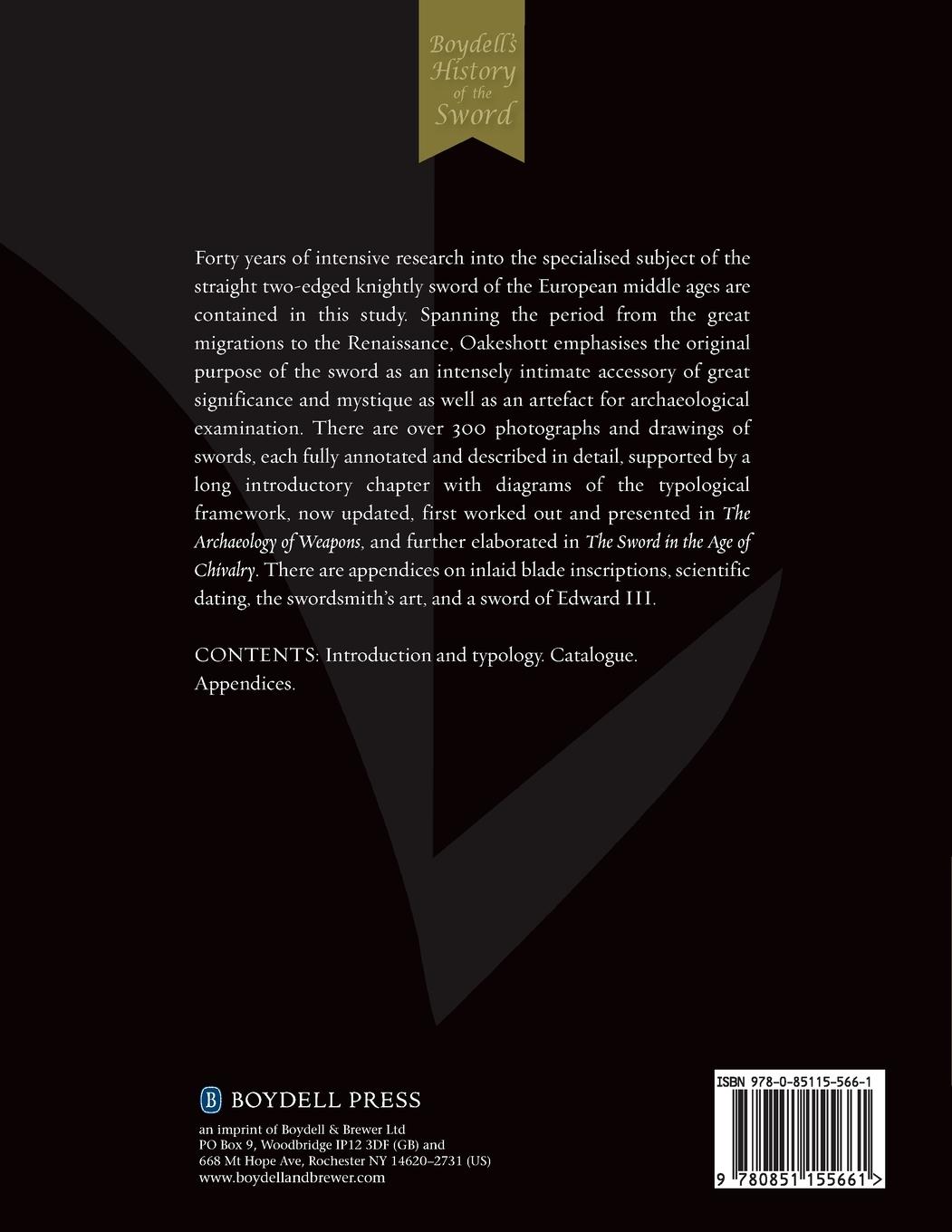 Rückseitencover Records of the Medieval Sword