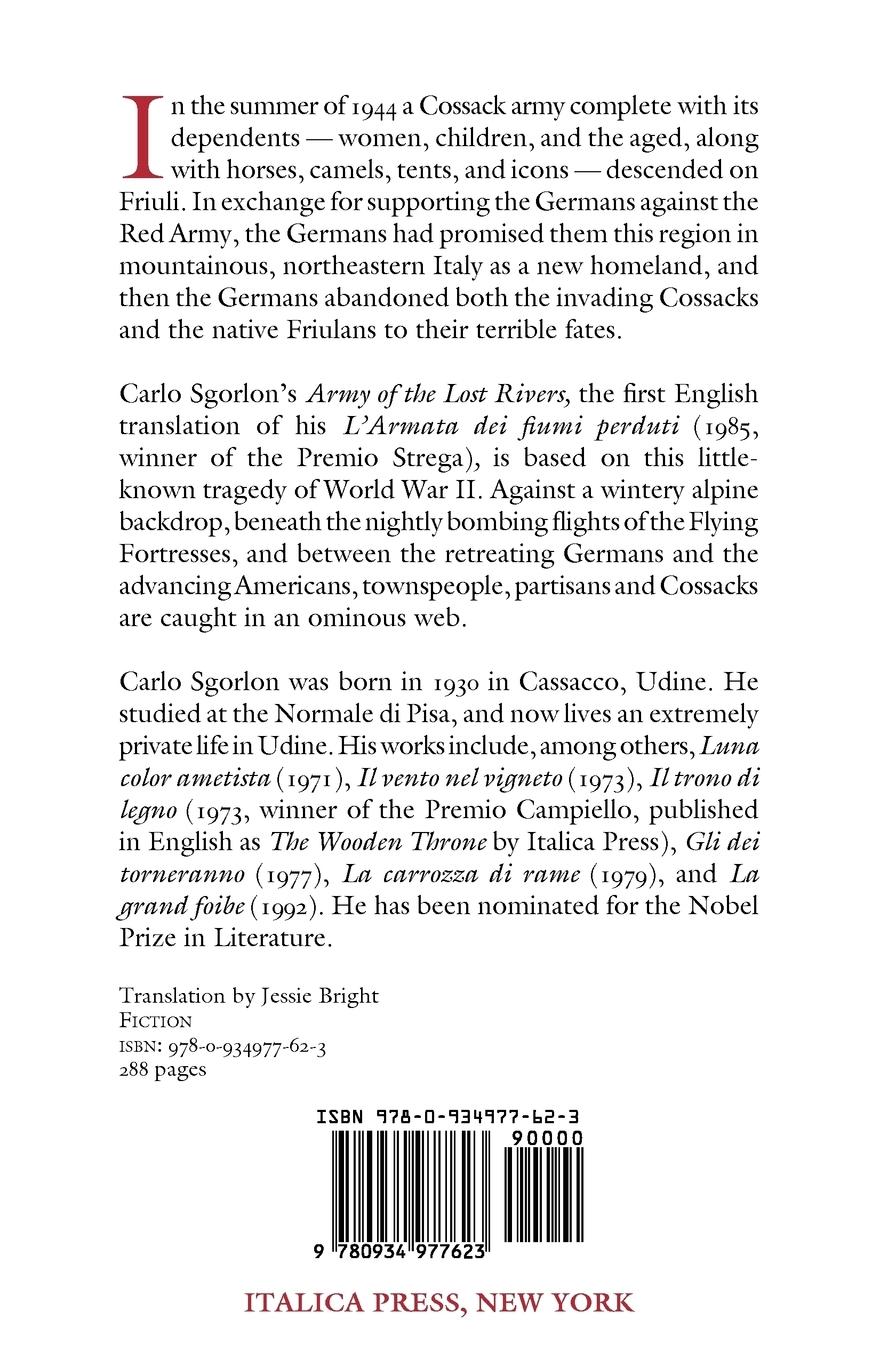 Rückseitencover The Army of Lost Rivers