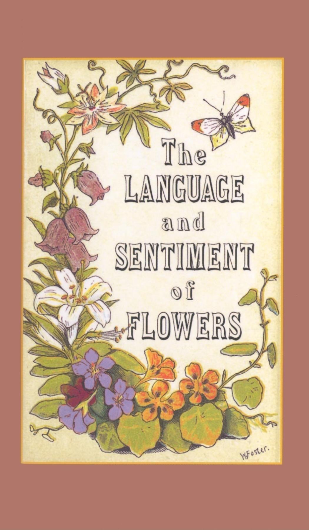 Vorderes Coverbild The Language and Sentiment of Flowers