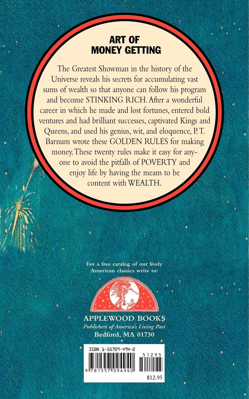Rückseitencover The Art of Money Getting