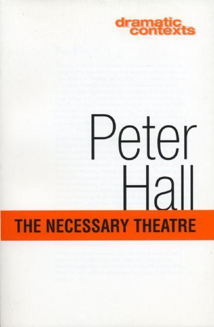 Vorderes Coverbild The Necessary Theatre