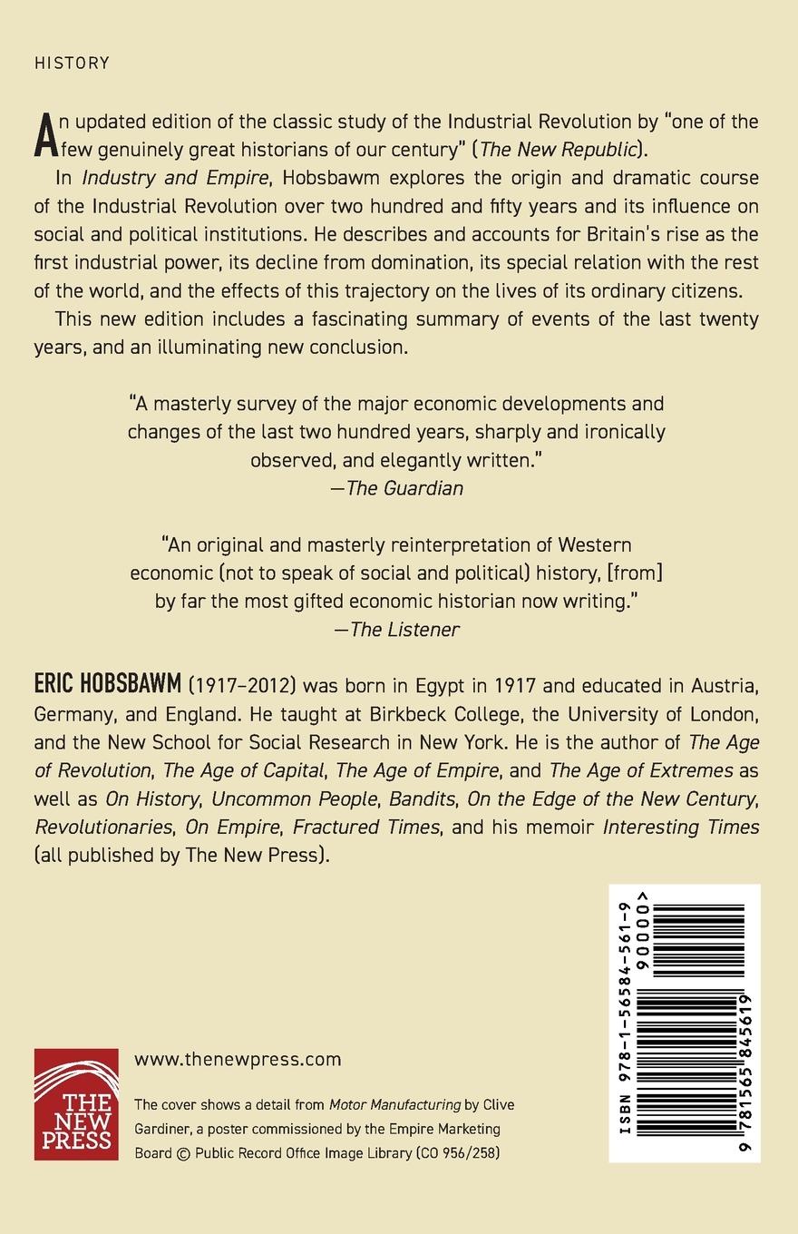 Rückseitencover Industry and Empire