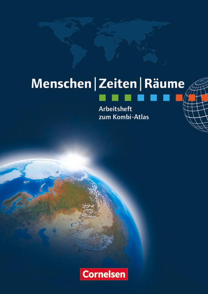 Vorderes Coverbild Menschen Zeiten Räume Atlanten Regionalausgaben. Arbeitsheft NRW, Hessen, Rheinland-Pfalz, Saarland, BW, Bayern