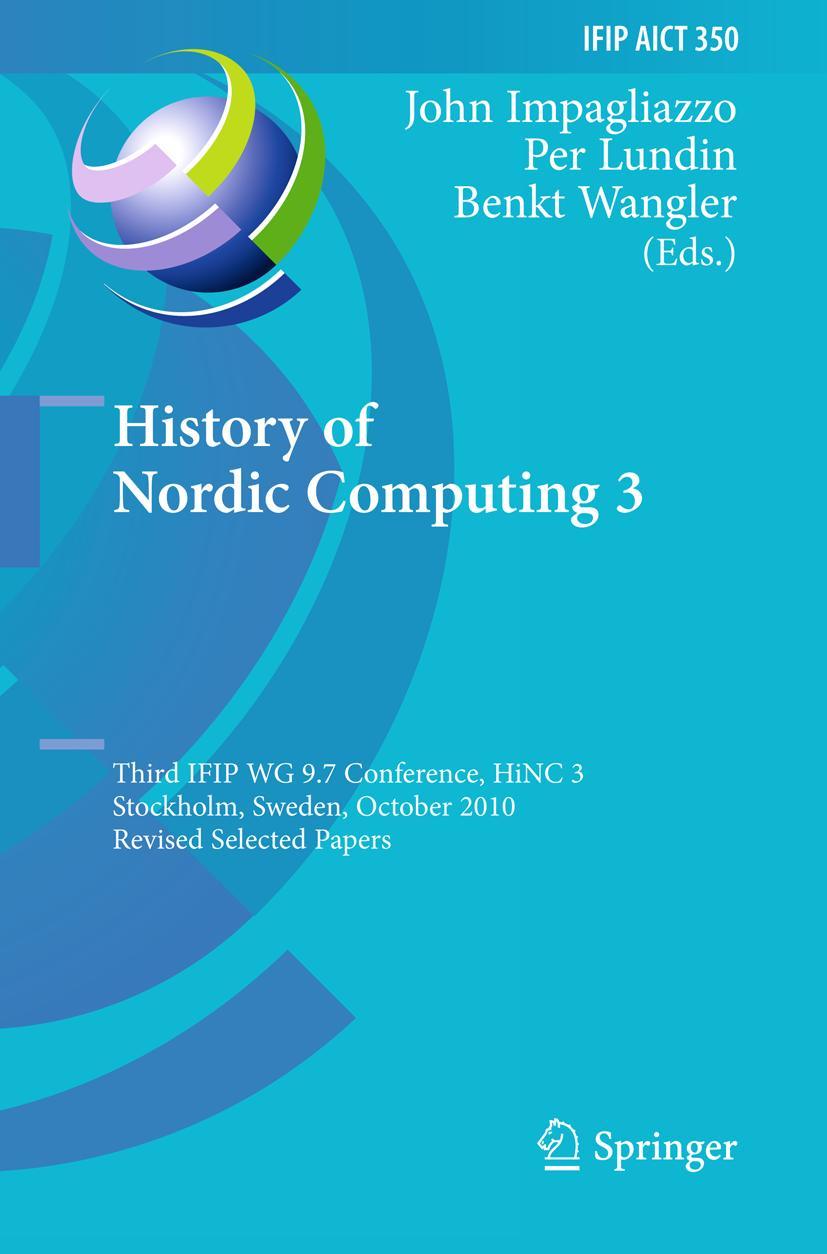 Vorderes Coverbild History of Nordic Computing 3