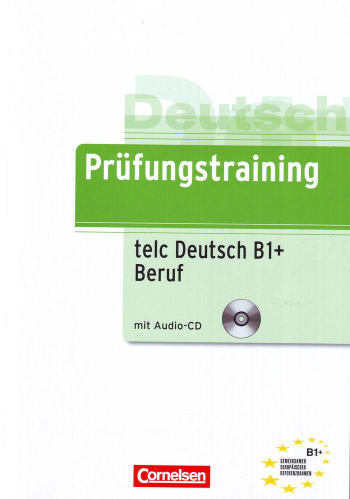 Vorderes Coverbild Prüfungstraining telc Deutsch B1 + Beruf