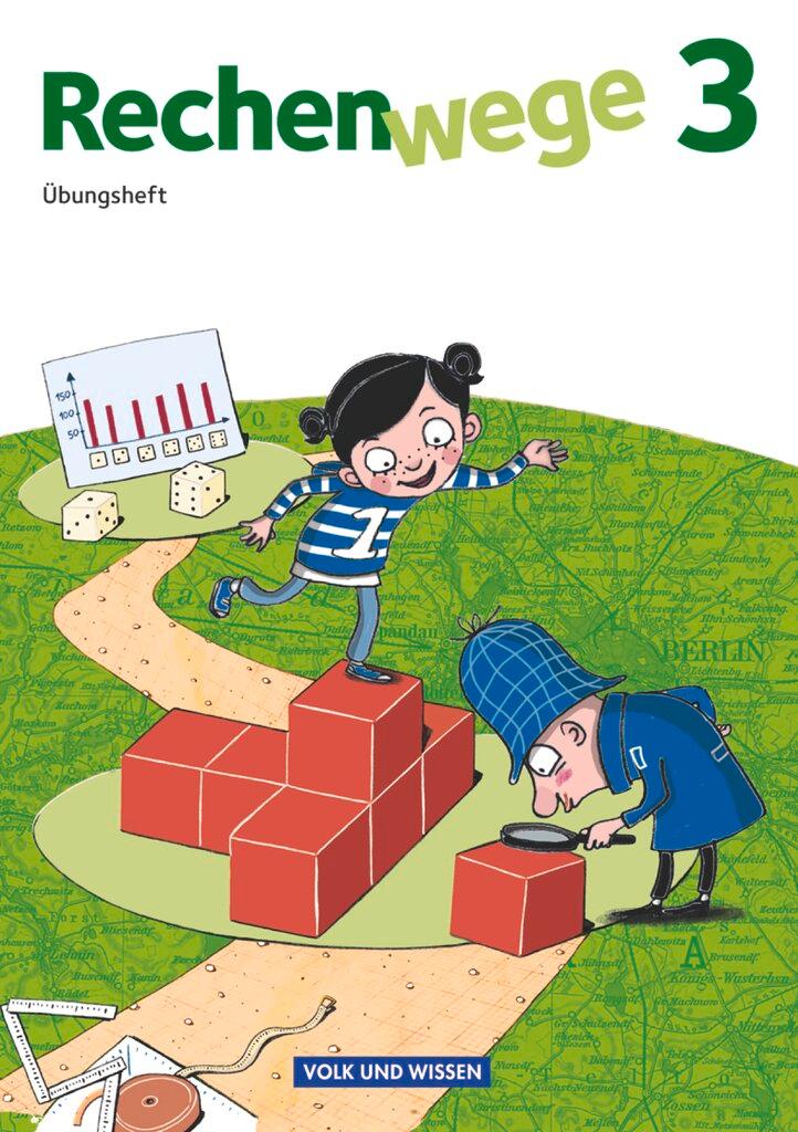 Vorderes Coverbild Rechenwege - Nord/Süd - Aktuelle Ausgabe - 3. Schuljahr