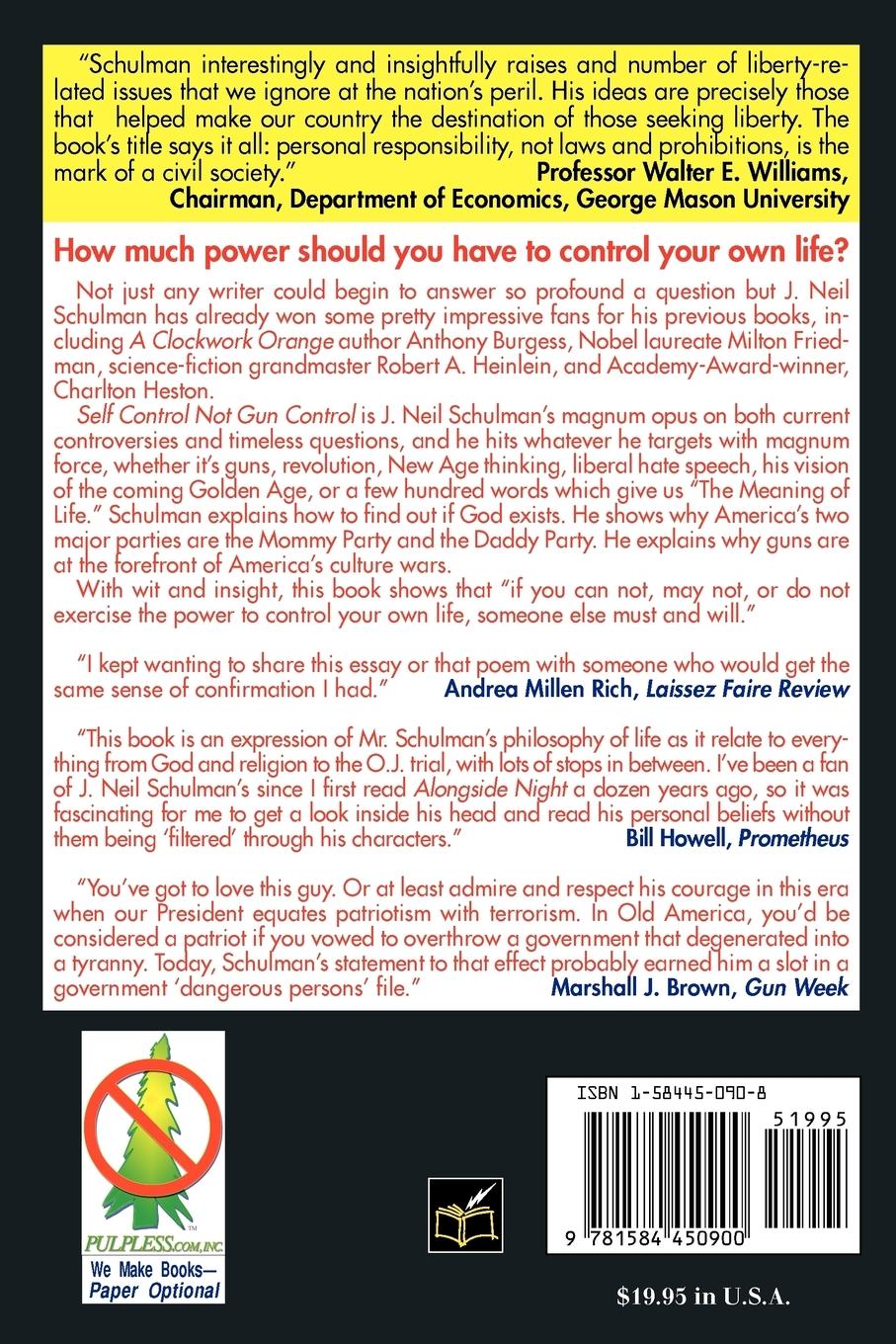 Rückseitencover Self Control