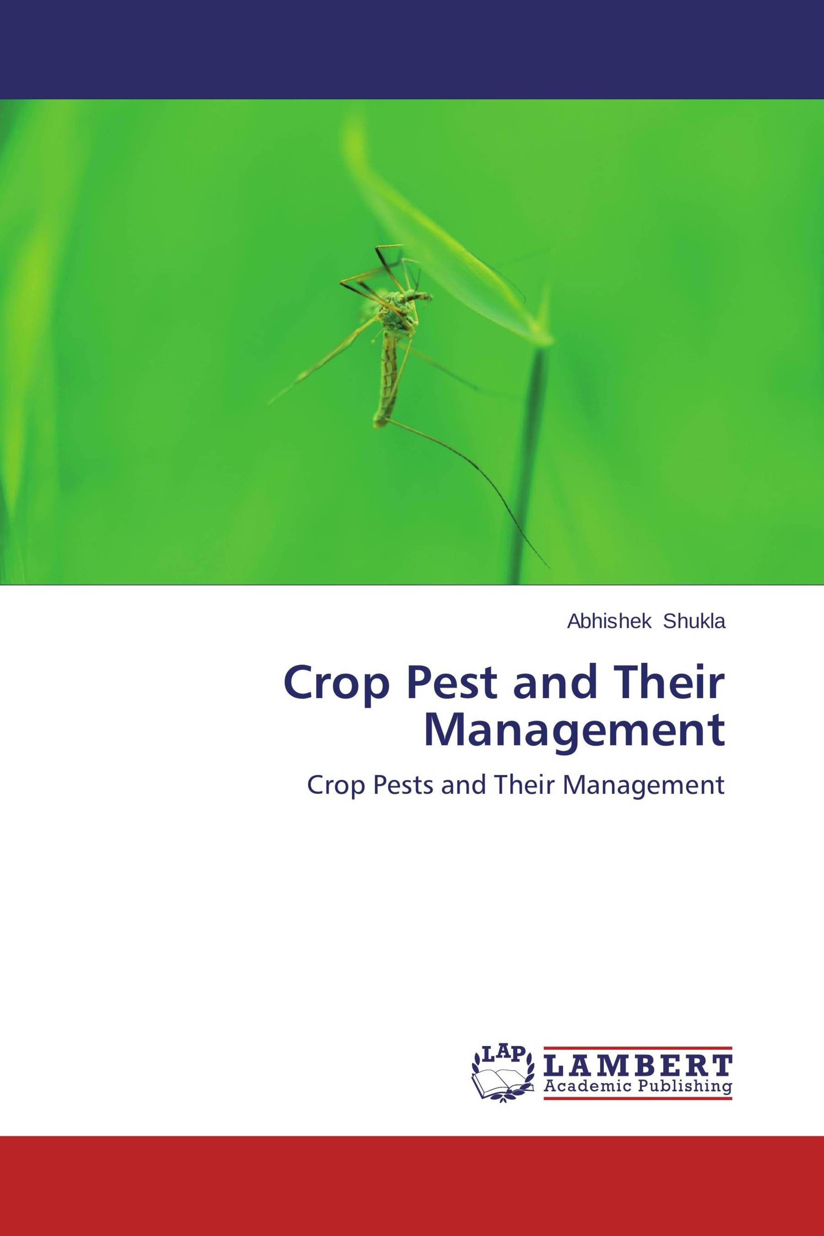 Vorderes Coverbild Crop Pest and Their Management
