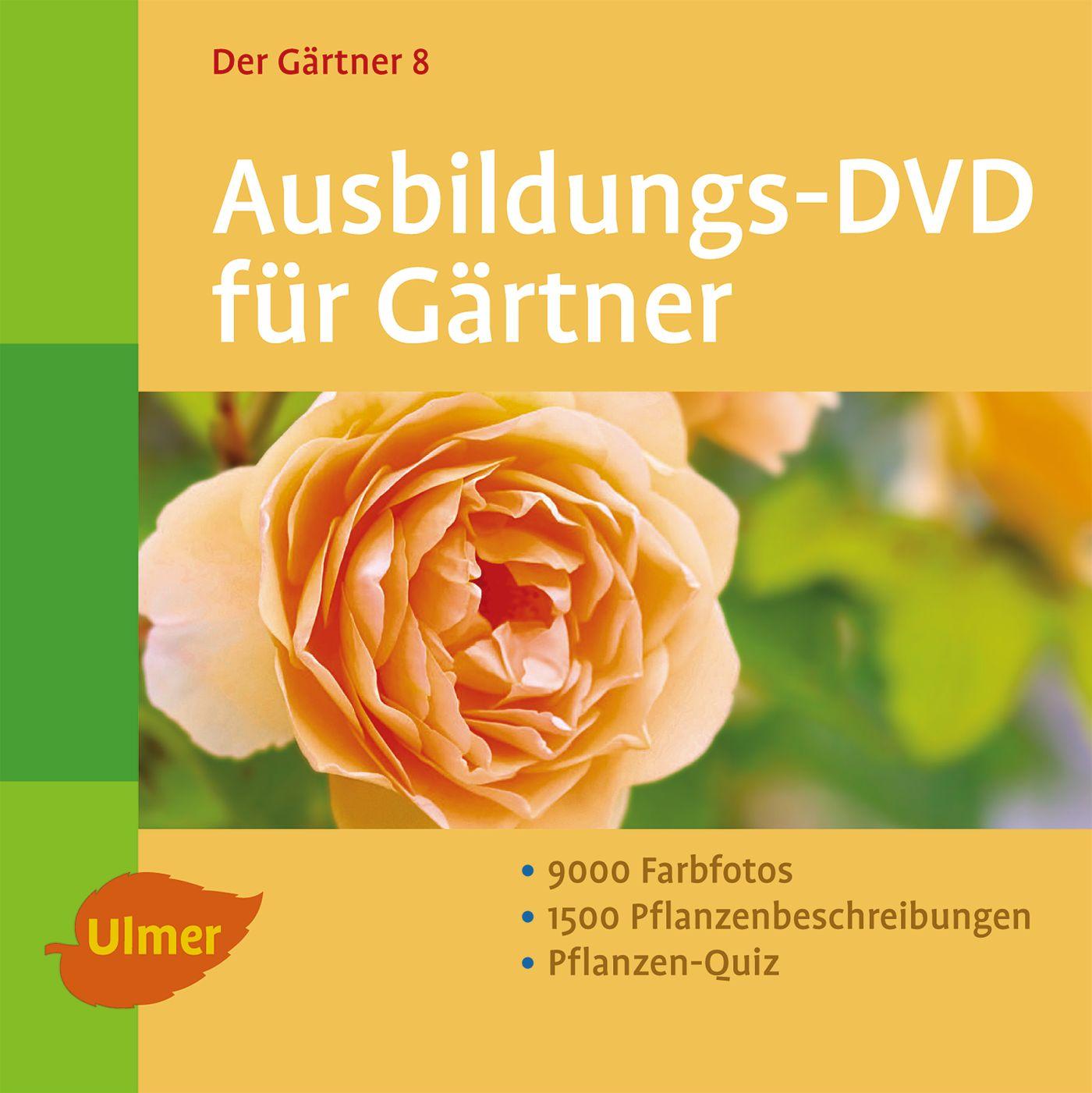 Vorderes Coverbild Der Gärtner 8. Die Ausbildungs-DVD für Windows XP/Vista/7