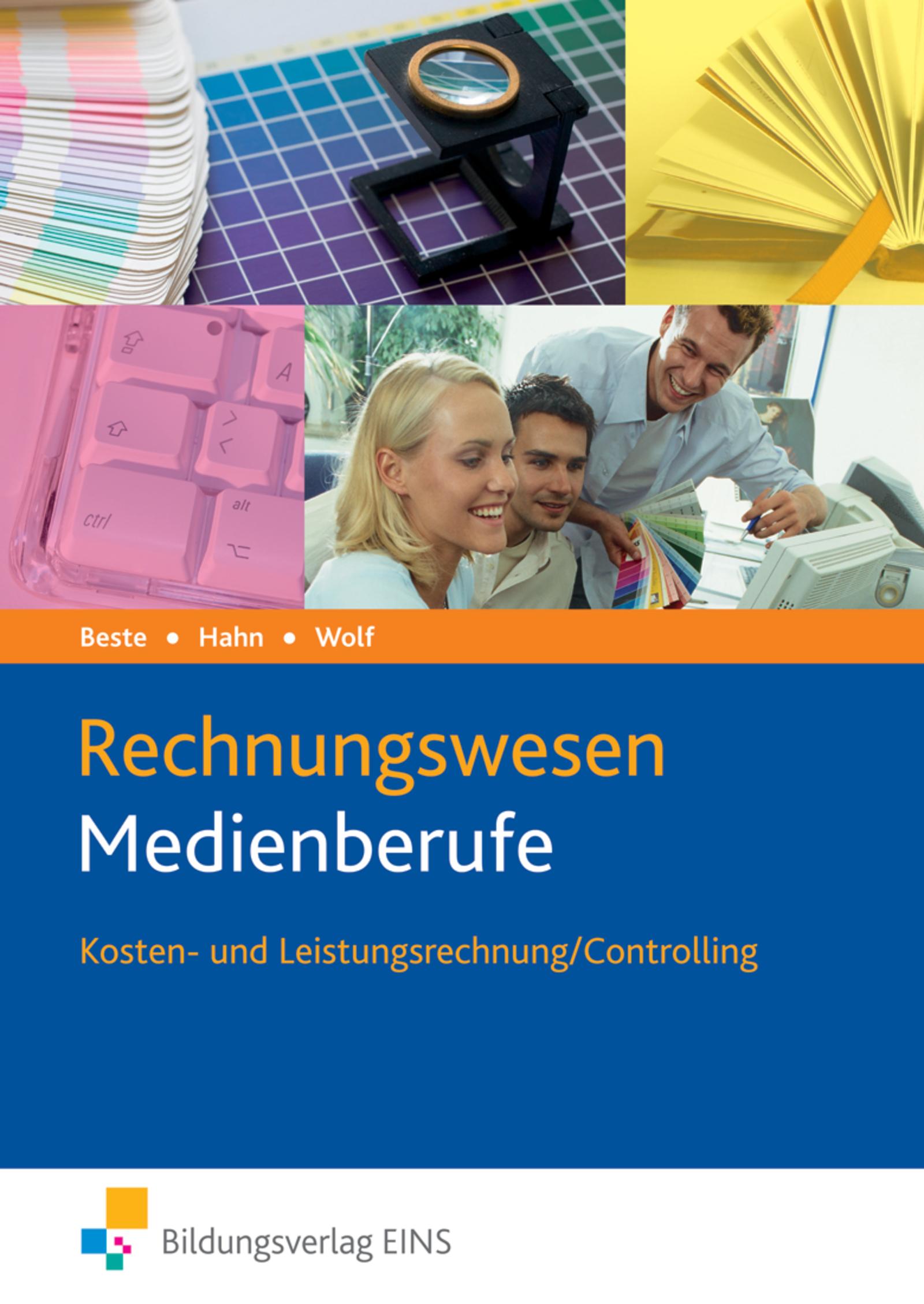 Vorderes Coverbild Rechnungswesen Medienberufe. Kosten- und Leistungsrechnung / Controlling. Lehrbuch