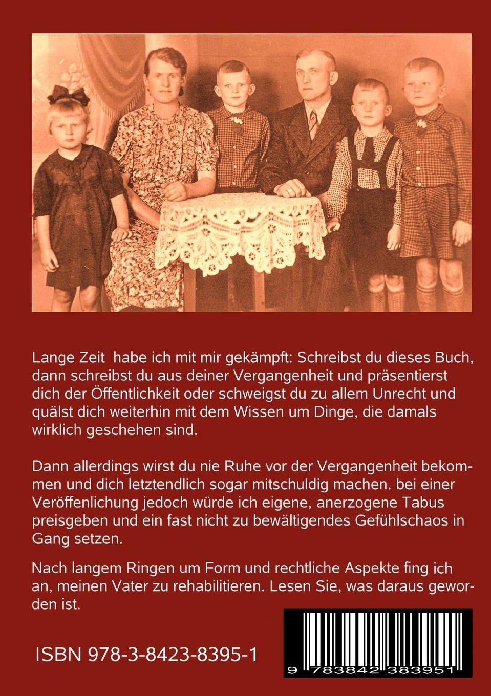 Rückseitencover Sie nahmen mir meinen Vater