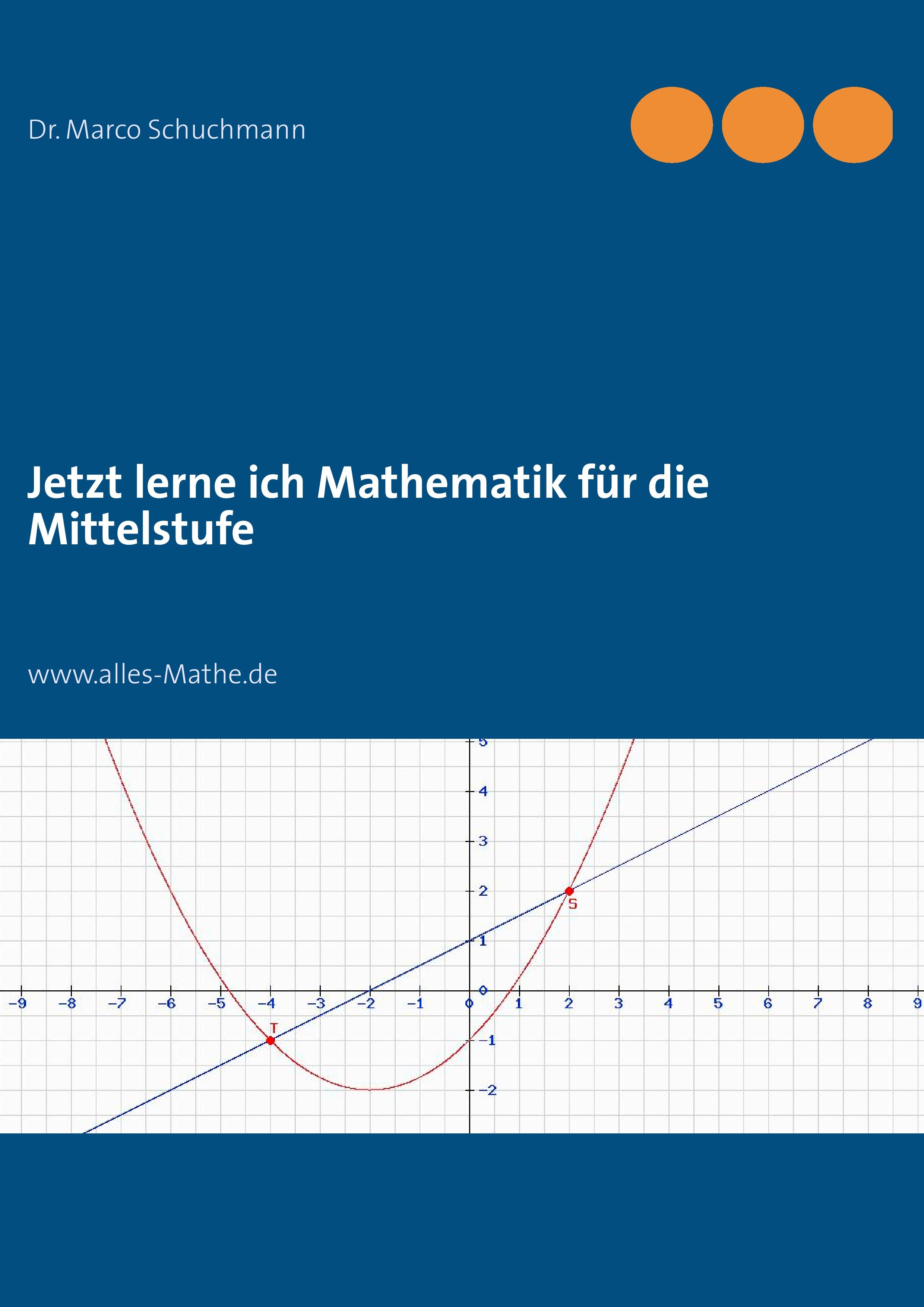 Vorderes Coverbild Jetzt lerne ich Mathematik für die Mittelstufe