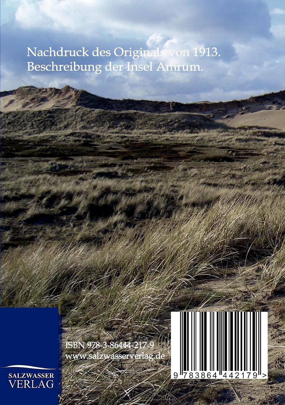 Rückseitencover Die Imsel Amrum