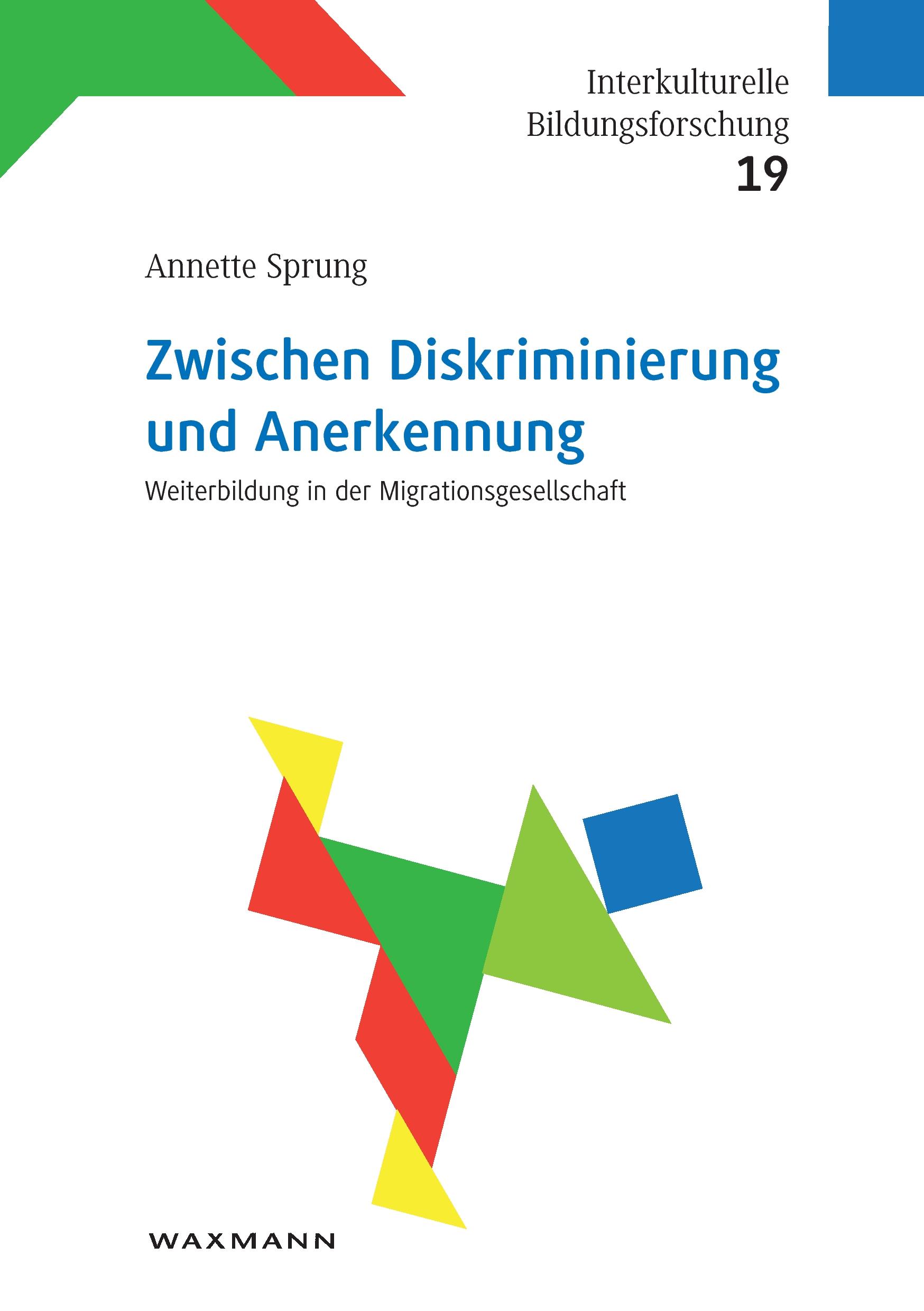Vorderes Coverbild Zwischen Diskriminierung und Anerkennung