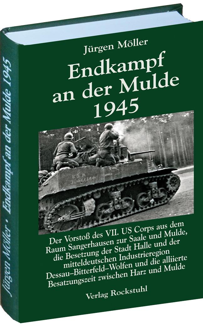 Vorderes Coverbild Endkampf an der Mulde 1945