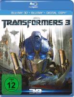 Vorderes Coverbild Transformers 3 3D