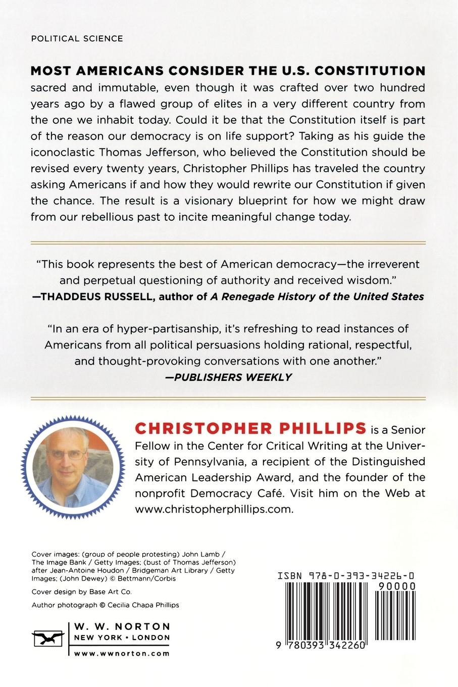 Rückseitencover Constitution Café