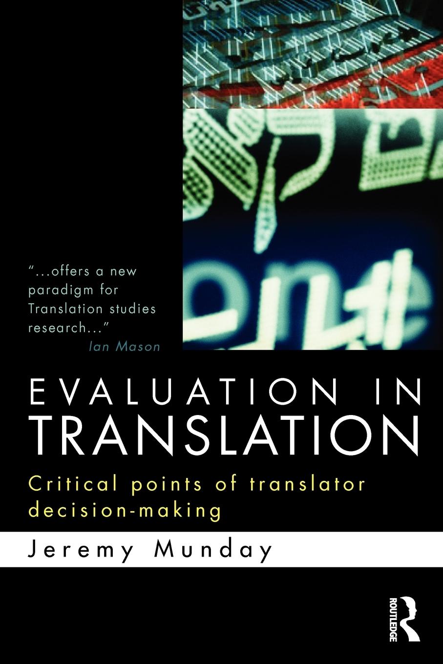 Vorderes Coverbild Evaluation in Translation