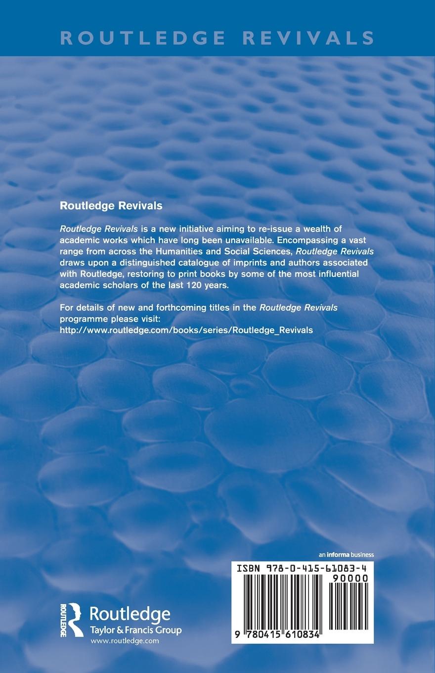 Rückseitencover Contemporary French Philosophy (Routledge Revivals)