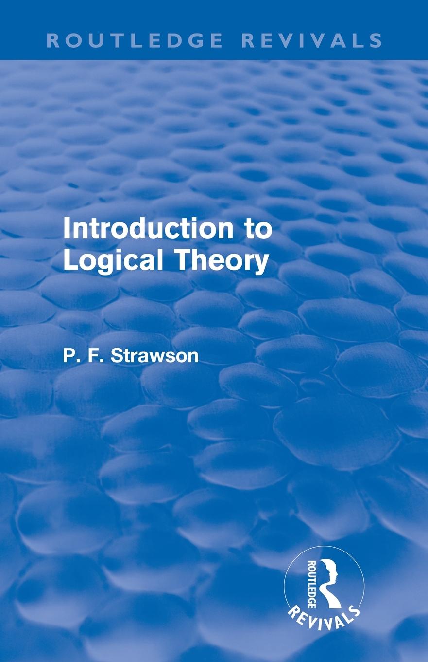 Vorderes Coverbild Introduction to Logical Theory