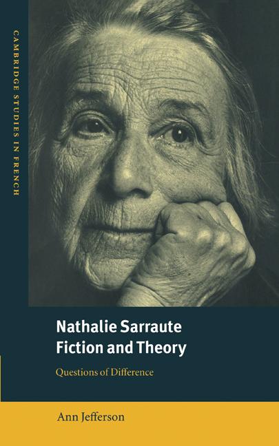 Vorderes Coverbild Nathalie Sarraute, Fiction and Theory
