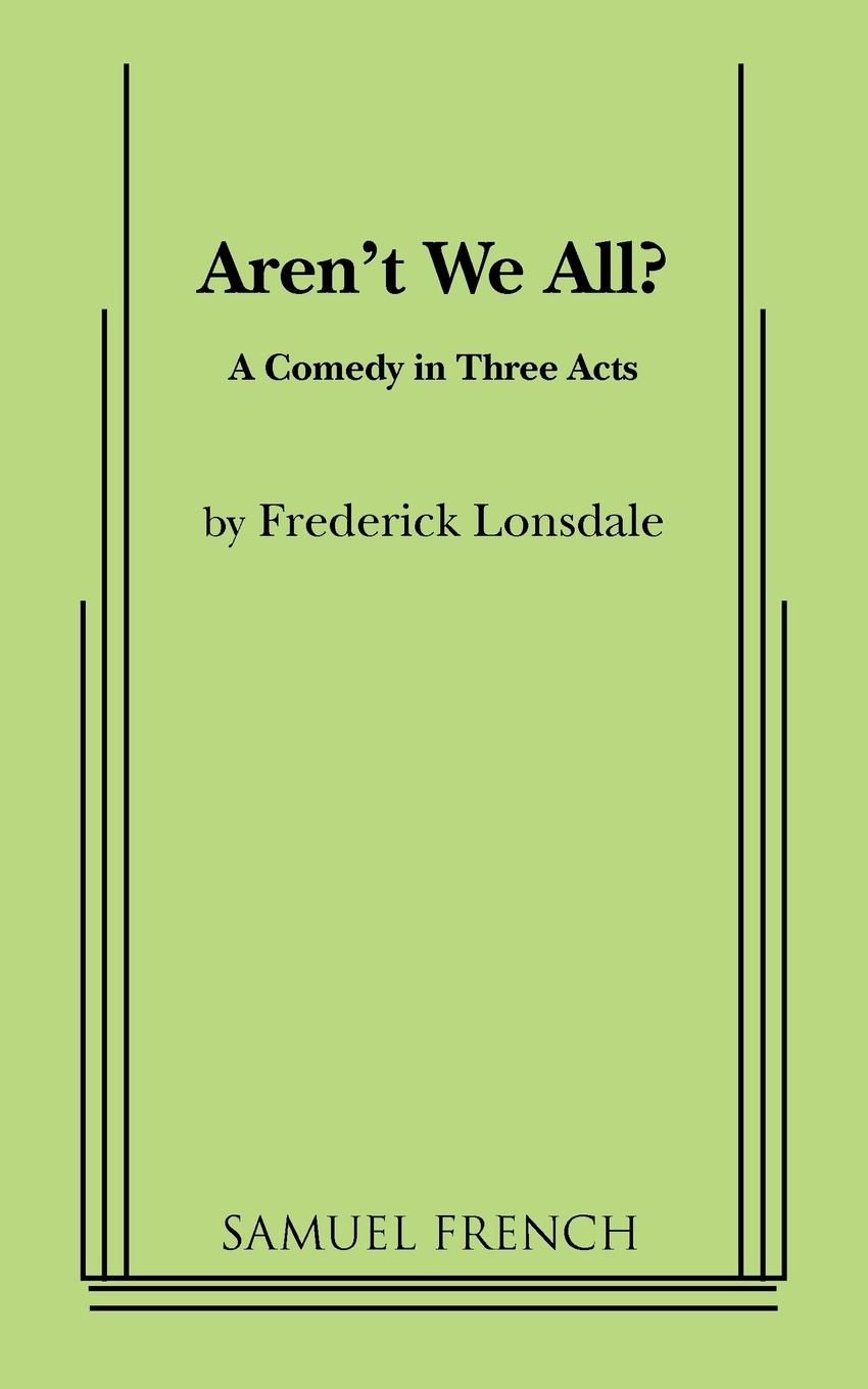 Vorderes Coverbild Aren't We All