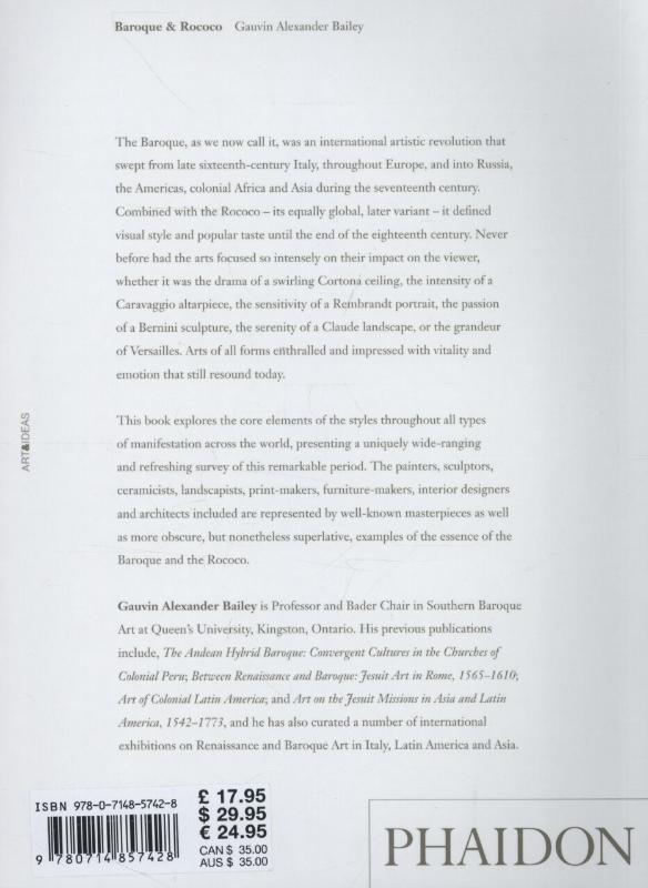 Rückseitencover Baroque & Rococo