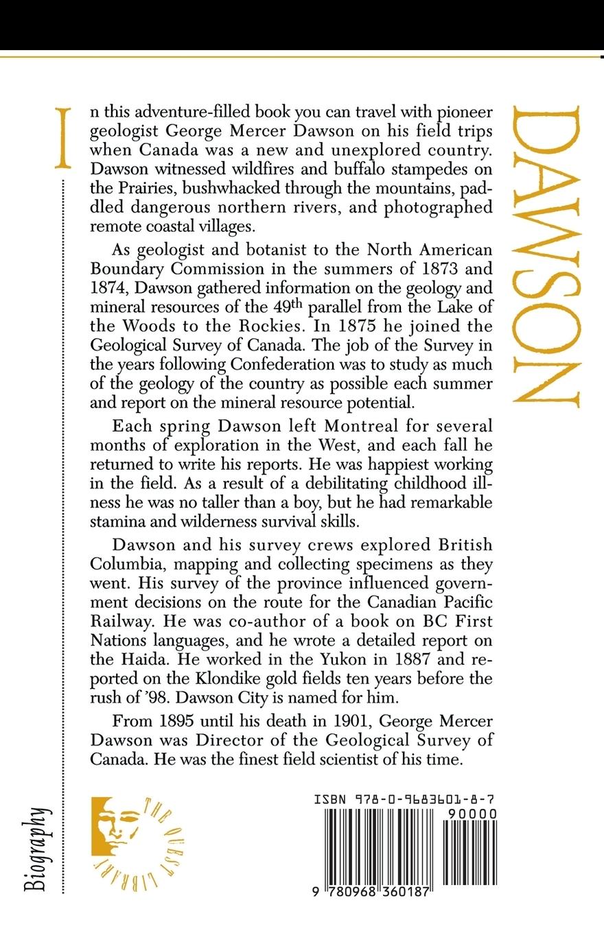 Rückseitencover George Mercer Dawson