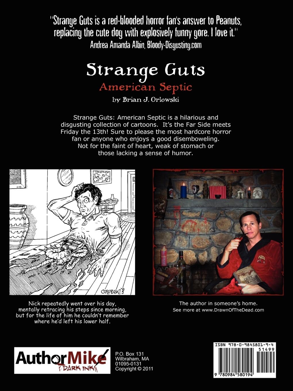 Rückseitencover Strange Guts