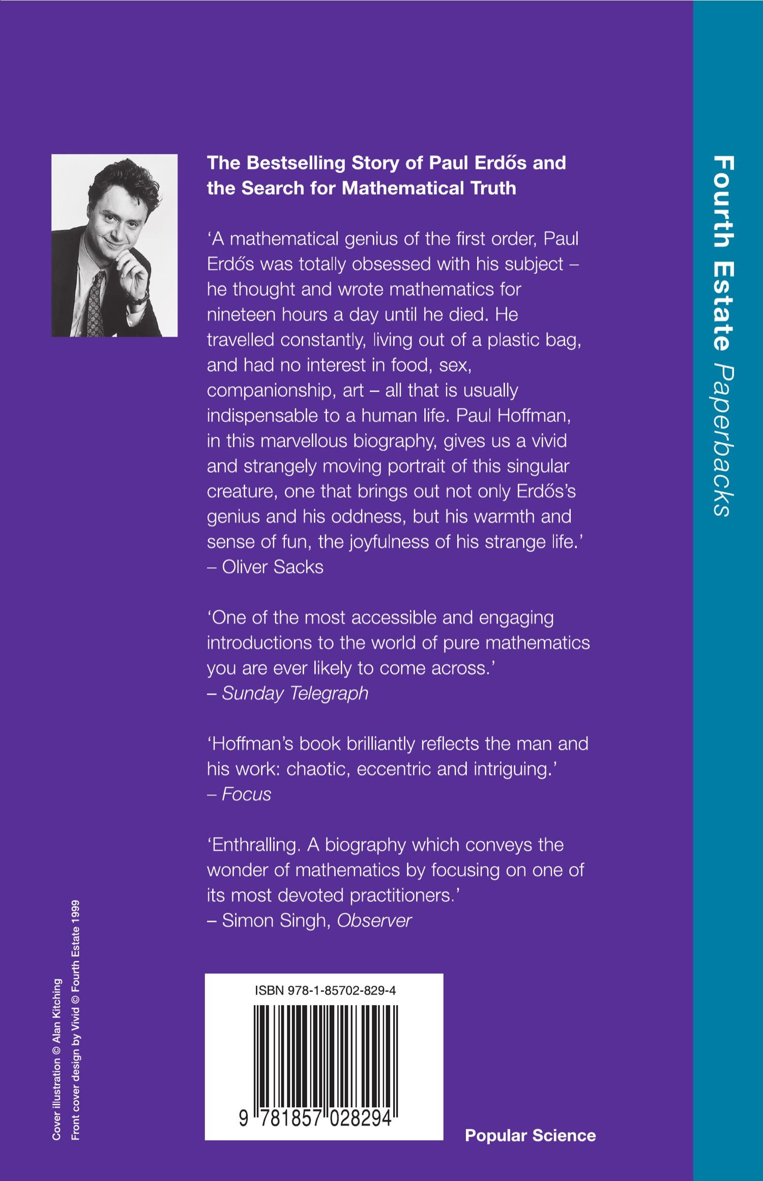 Rückseitencover The Man Who Loved Only Numbers