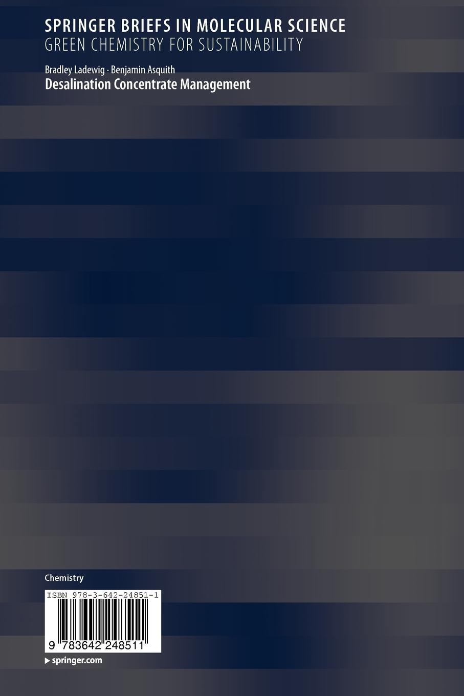 Rückseitencover Desalination Concentrate Management