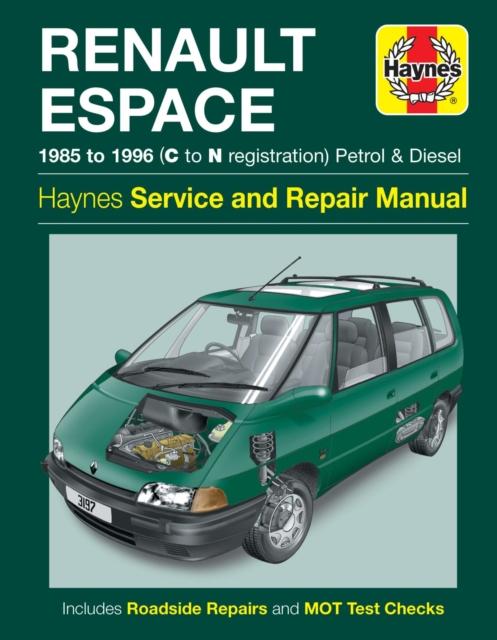 Vorderes Coverbild Renault Espace Petrol & Diesel (85 - 96) C To N