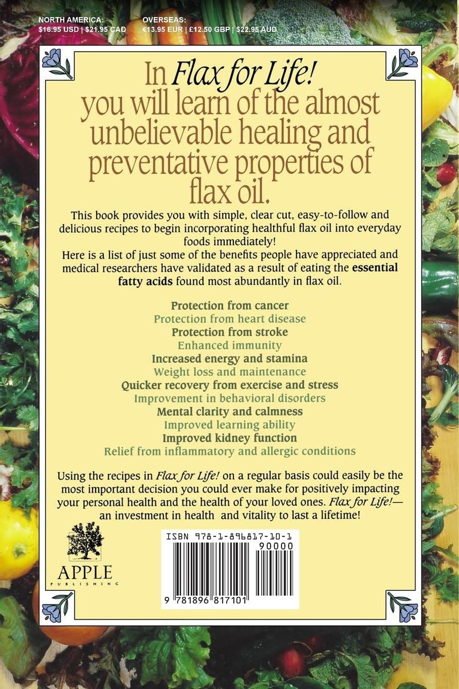 Rückseitencover Flax For Life!
