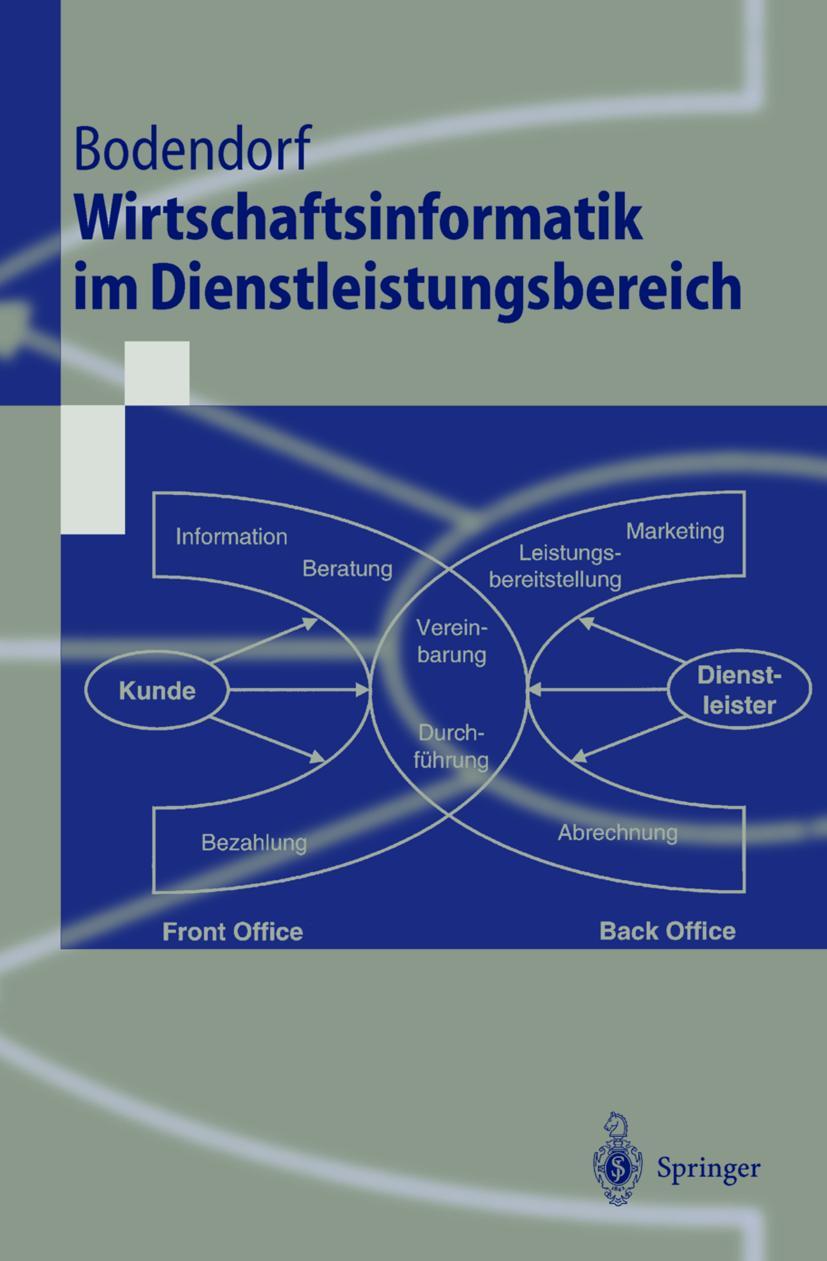 Vorderes Coverbild Wirtschaftsinformatik im Dienstleistungsbereich