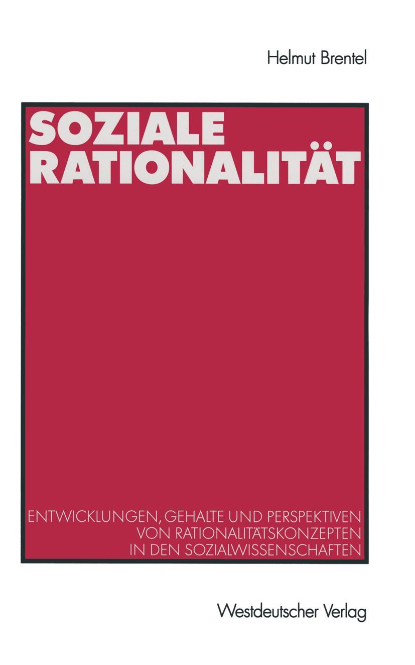 Vorderes Coverbild Soziale Rationalität