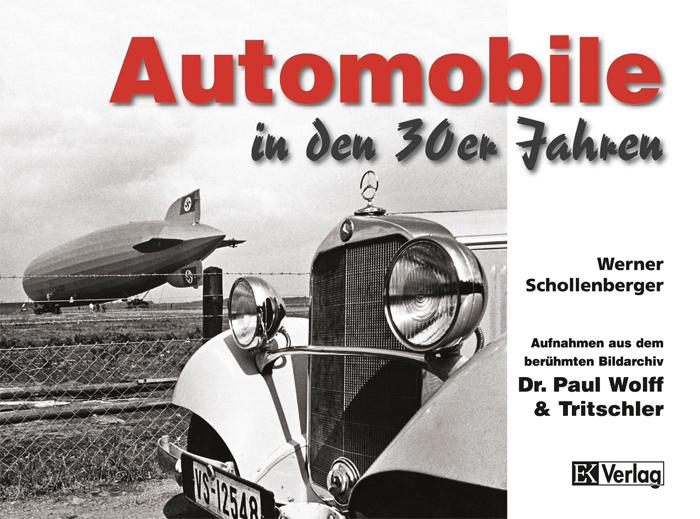 Vorderes Coverbild Automobile in den 30er Jahren