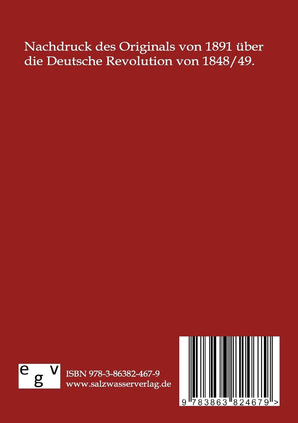 Rückseitencover Die Deutsche Revolution