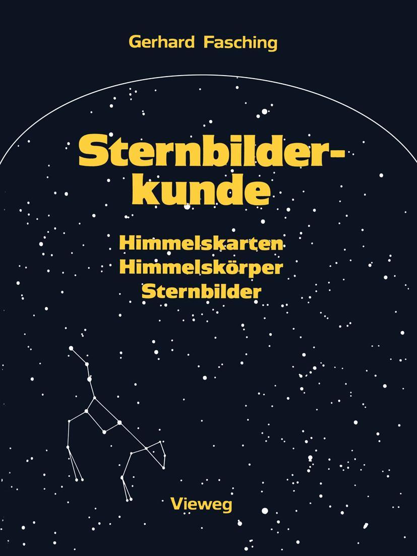 Vorderes Coverbild Sternbilderkunde