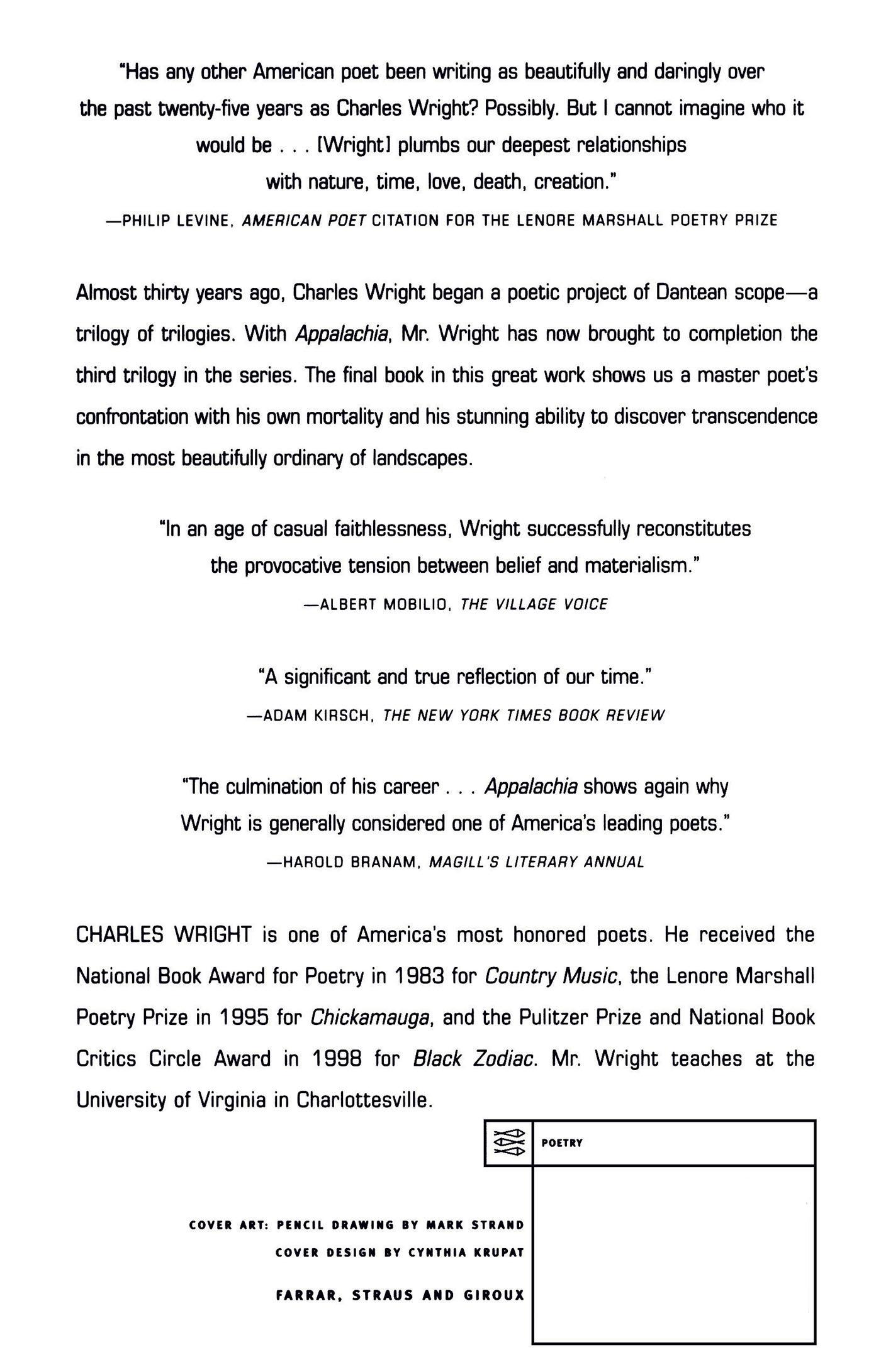 Rückseitencover Appalachia